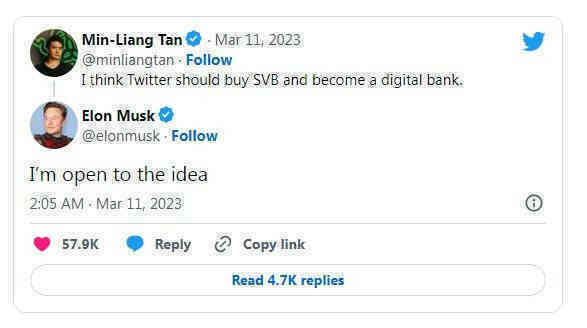 Nóng: Elon Musk sắp giải cứu ngân hàng SVB? - Ảnh 2.