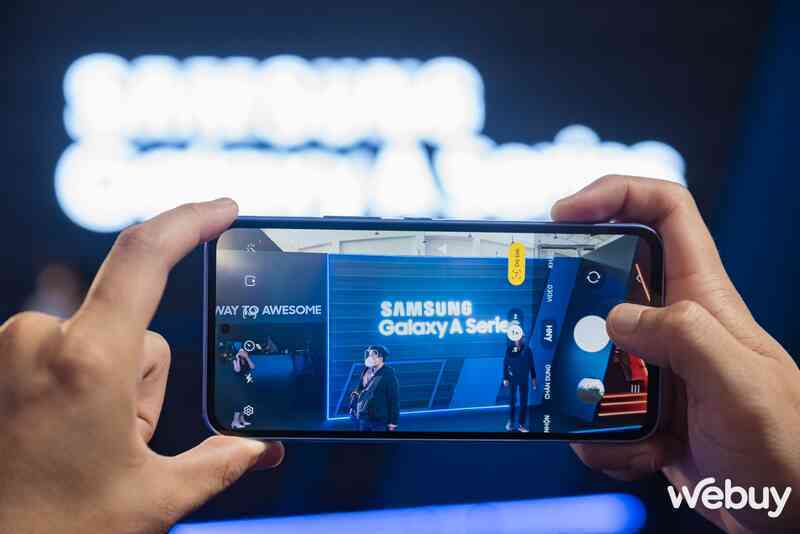 Đây là Samsung Galaxy A 2023: thiết kế theo chuẩn dòng S, camera "xịn" đi kèm cấu hình chuyên chơi game - Ảnh 9. Đây là Samsung Galaxy A 2023: thiết kế theo chuẩn dòng S, camera "xịn" đi kèm cấu hình chuyên chơi game - Ảnh 9.