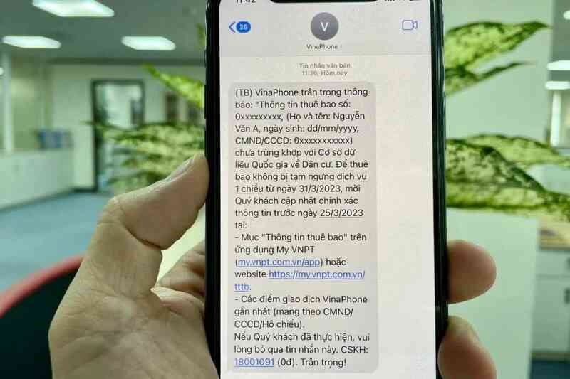 Nhà mạng bắt đầu gửi tối hậu thư tới người dùng, làm gì để không bị khoá SIM, thu hồi số điện thoại? - Ảnh 2. Nhà mạng bắt đầu gửi tối hậu thư tới người dùng, làm gì để không bị khoá SIM, thu hồi số điện thoại? - Ảnh 2.