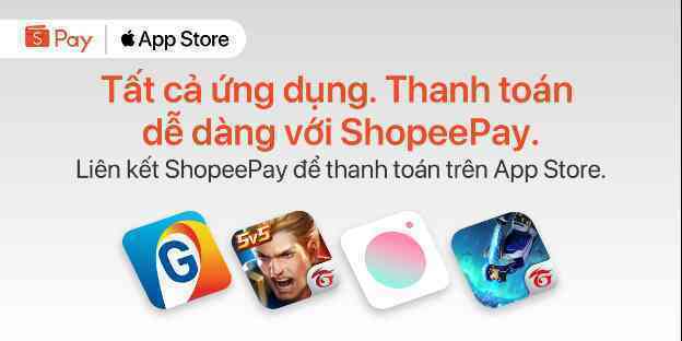 ShopeePay trở thành phương thức thanh toán các dịch vụ của Apple tại Việt Nam