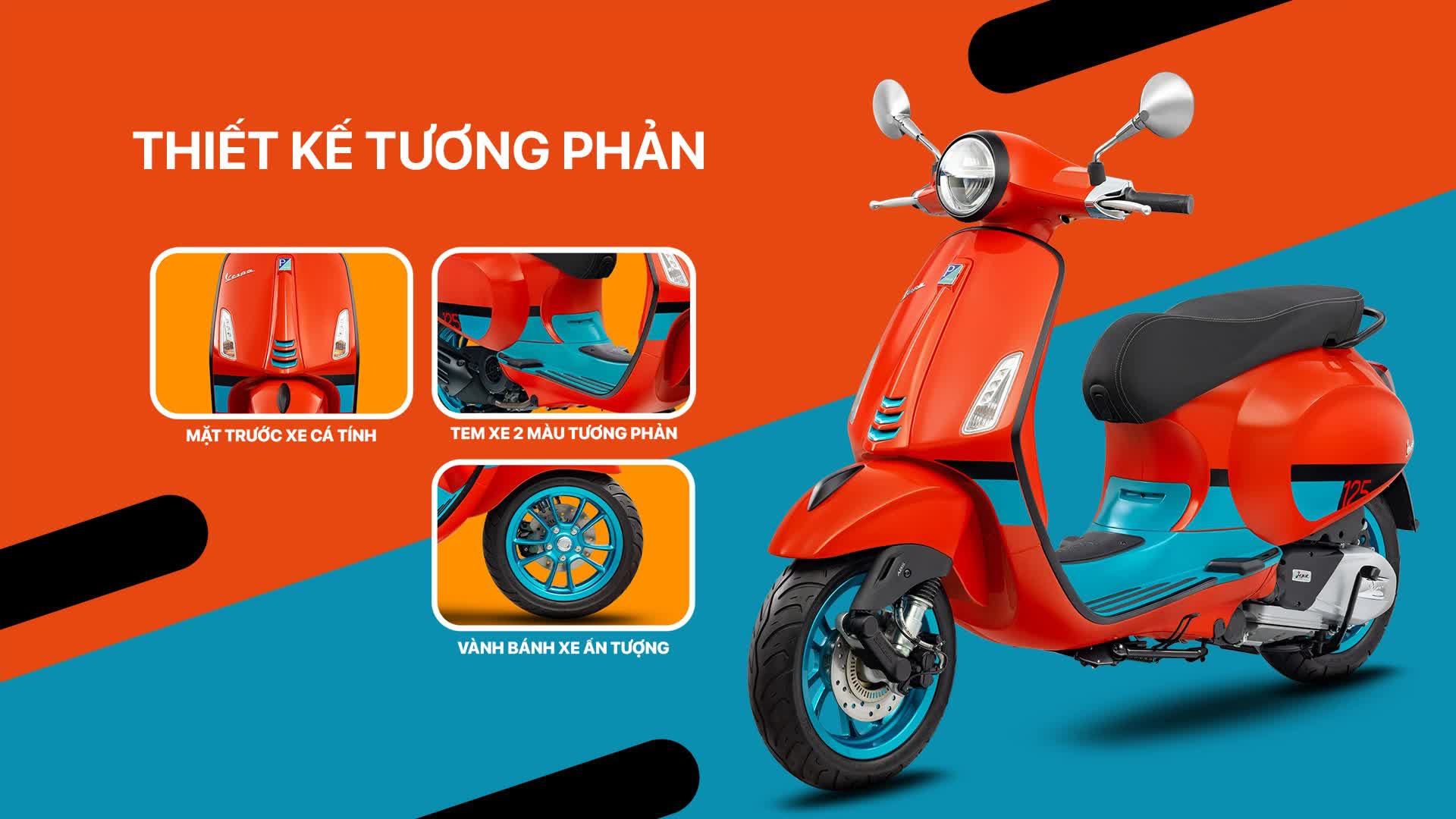 Vespa Primavera Color Vibe ra mắt với đầy màu sắc rực rỡ, tặng bộ quà 5 món, giá 88 triệu - Ảnh 2.