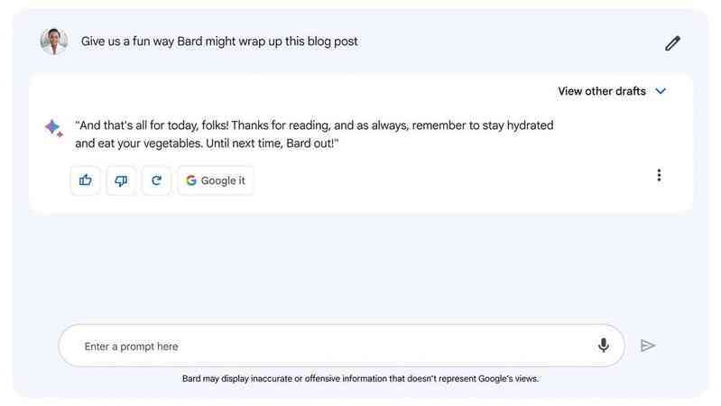 Google công bố chatbot AI Bard, nỗ lực tái khẳng định vị thế của mình trong lĩnh vực công cụ tìm kiếm - Ảnh 4. Google công bố chatbot AI Bard, nỗ lực tái khẳng định vị thế của mình trong lĩnh vực công cụ tìm kiếm - Ảnh 4.