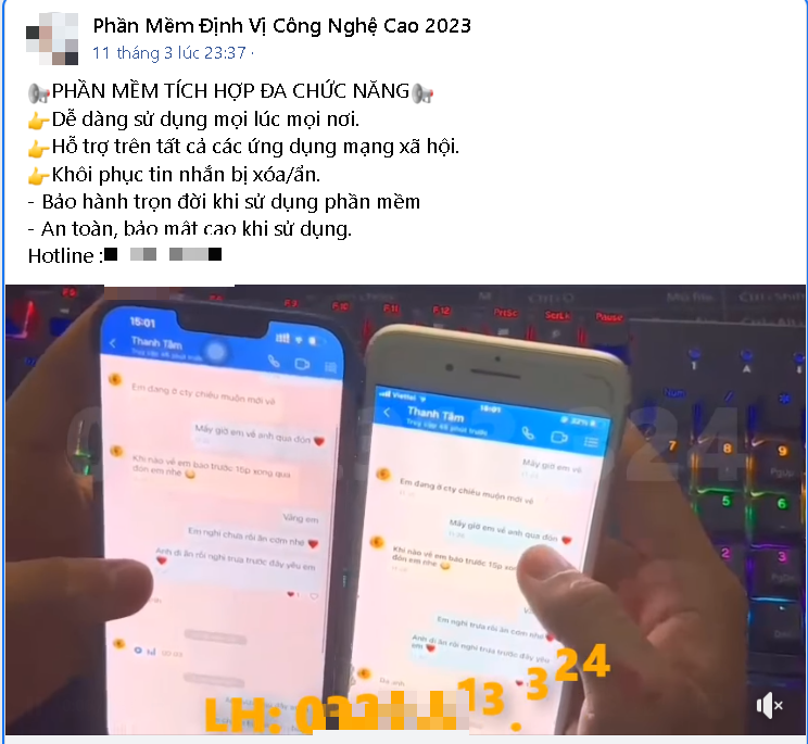 Chuyên gia công nghệ khuyến cáo phần mềm định vị theo dõi là trò lừa đảo - Ảnh 1. Chuyên gia công nghệ khuyến cáo phần mềm định vị theo dõi là trò lừa đảo - Ảnh 1.