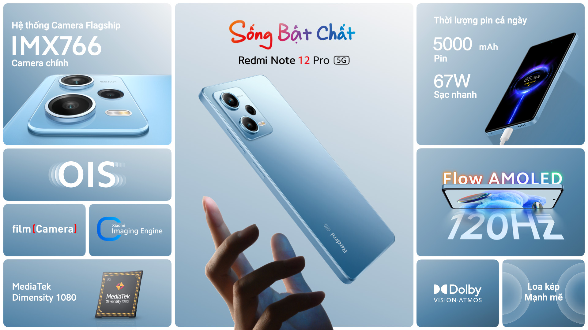 Ra mắt Redmi Note 12 series: Thiết kế trẻ trung, camera 50MP, sạc nhanh 67W, giá từ 4,9 triệu đồng - Ảnh 2. Ra mắt Redmi Note 12 series: Thiết kế trẻ trung, camera 50MP, sạc nhanh 67W, giá từ 4,9 triệu đồng - Ảnh 2.