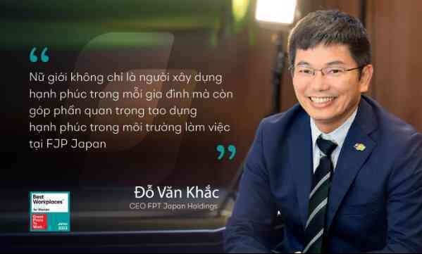 Môi trường hạnh phúc giúp FPT Software lọt Top Nơi làm việc Tốt nhất cho Phụ nữ tại Nhật Bản