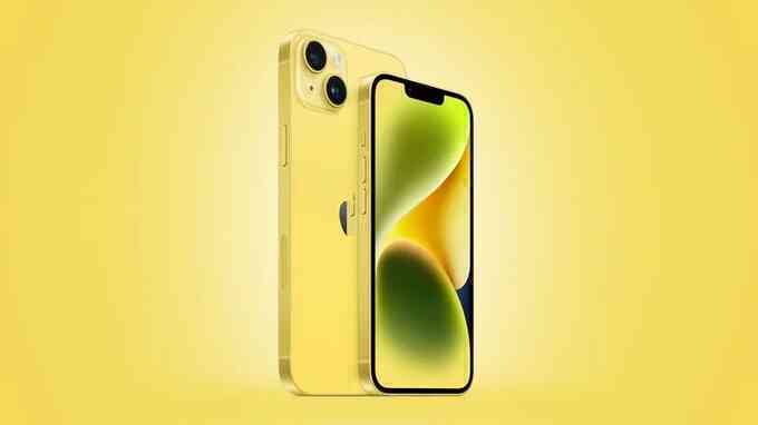 iPhone 14 màu vàng ra mắt - 1 iPhone 14 màu vàng ra mắt - 1