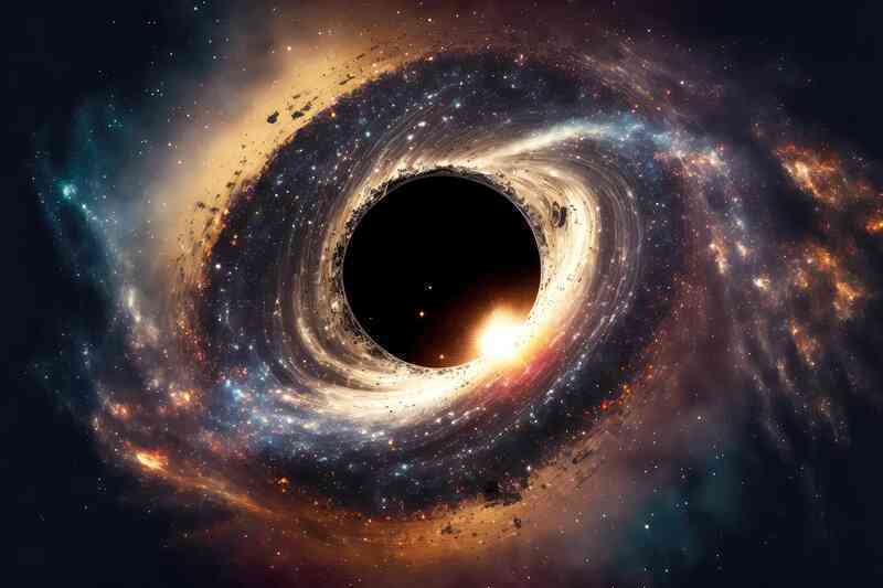 Dự đoán của Albert Einstein đã giúp giới thiên văn phát hiện một lỗ đen lớn hơn 30 tỷ lần so với Mặt Trời - Ảnh 2. Dự đoán của Albert Einstein đã giúp giới thiên văn phát hiện một lỗ đen lớn hơn 30 tỷ lần so với Mặt Trời - Ảnh 2.