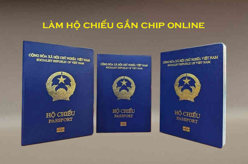 Hướng dẫn làm hộ chiếu gắn chip online, nhận hộ chiếu tại nhà