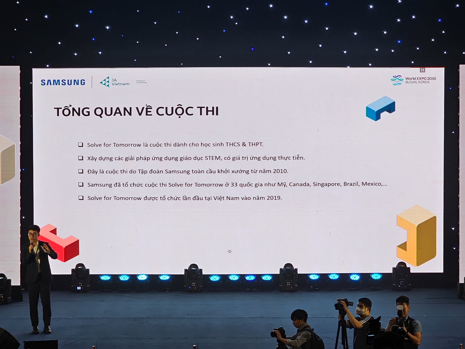 Samsung khởi động chương trình Solve for Tomorrow 2023 tiếp tục khơi dậy tính sáng tạo của giới trẻ