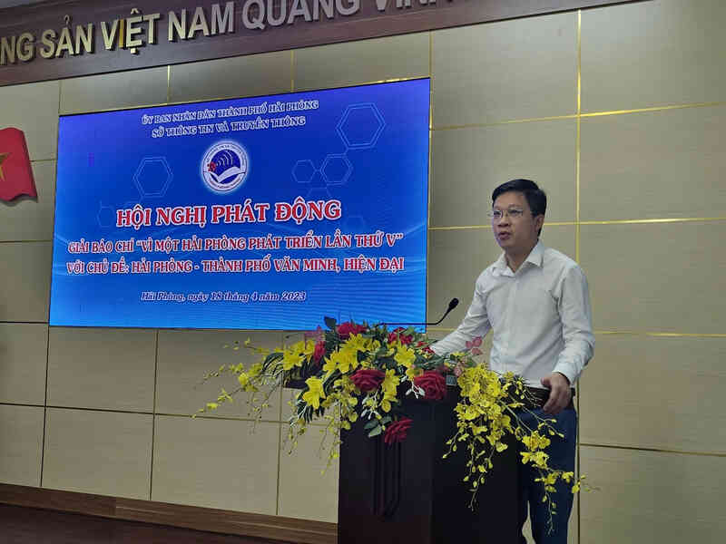 Phát động giải báo chí Vì một Hải Phòng phát triển