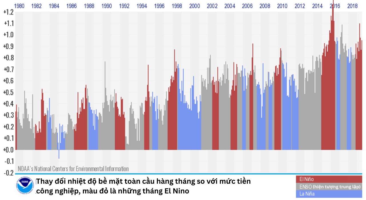 Vì sao El Nino sắp đến sẽ biến năm nay thành 'hỏa ngục' nóng nhất lịch sử, dự báo khiến các nhà khoa học phải tái mét - Ảnh 4. Vì sao El Nino sắp đến sẽ biến năm nay thành 'hỏa ngục' nóng nhất lịch sử, dự báo khiến các nhà khoa học phải tái mét - Ảnh 4.