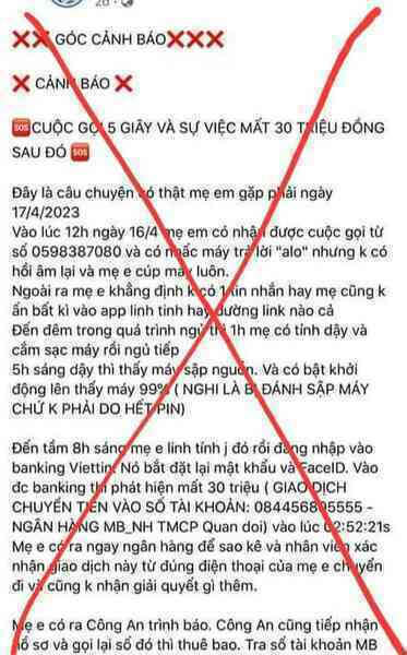 Xôn xao cảnh báo nghe điện thoại 5 giây, mất hàng chục triệu đồng, Hiếu PC bác bỏ ngay lập tức!