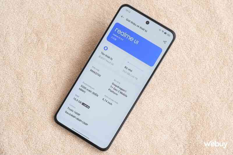 Trên tay điện thoại realme giá hơn 9 triệu nhưng có RAM 16GB, bộ nhớ 1TB, sạc 100W - Ảnh 18. Trên tay điện thoại realme giá hơn 9 triệu nhưng có RAM 16GB, bộ nhớ 1TB, sạc 100W - Ảnh 18.