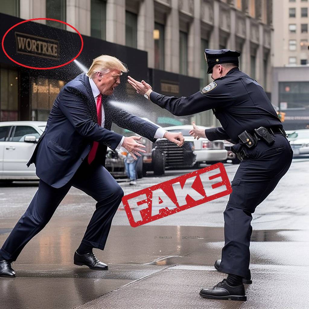 Sự thật về bức ảnh cựu TT Trump bị bắt giữ: Khả năng 'đánh lừa' của công nghệ Deepfake đáng sợ tới mức nào? - Ảnh 2. Sự thật về bức ảnh cựu TT Trump bị bắt giữ: Khả năng 'đánh lừa' của công nghệ Deepfake đáng sợ tới mức nào? - Ảnh 2.