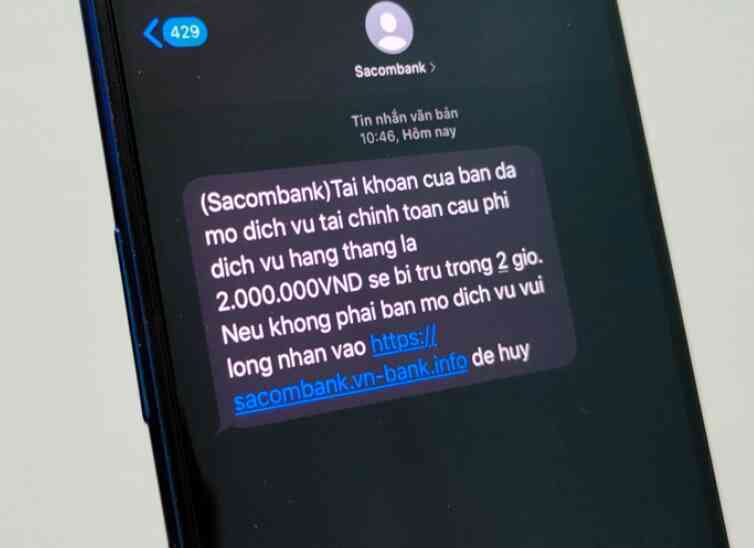 Tin nhắn giả mạo Tin nhắn giả mạo