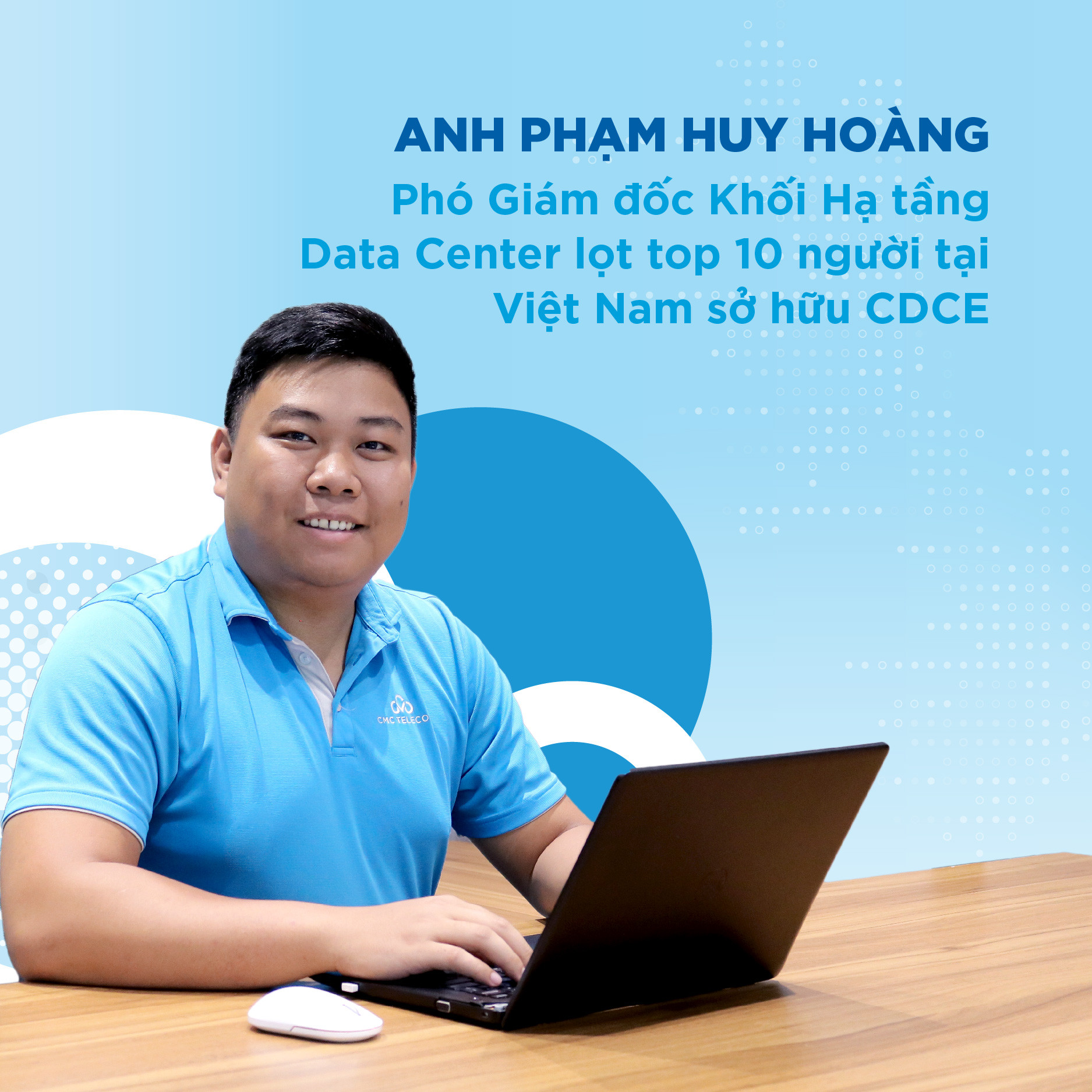 Chuyên gia CMC Telecom đạt chứng chỉ ‘tiến sĩ trung tâm dữ liệu’