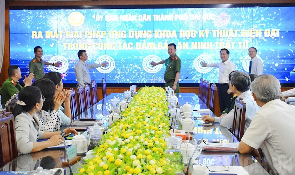 Camera AI hỗ trợ giám sát an ninh trật tự ở TP Thủ Đức