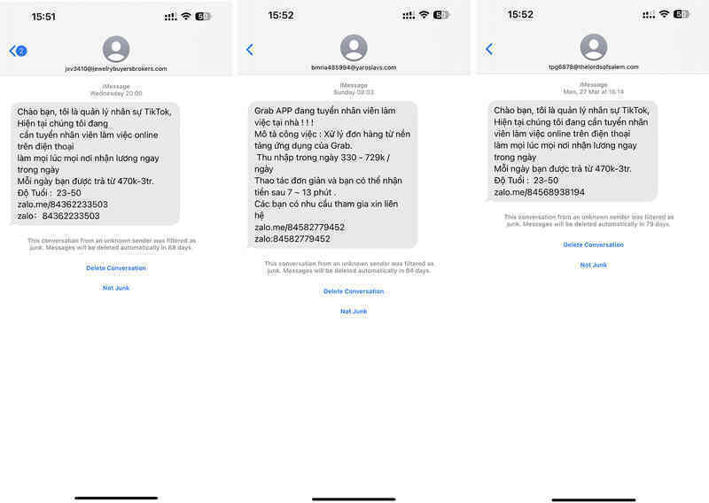 Hướng dẫn cách chặn các tin nhắn rác và lừa đảo trên iPhone - Ảnh 3. Hướng dẫn cách chặn các tin nhắn rác và lừa đảo trên iPhone - Ảnh 3.