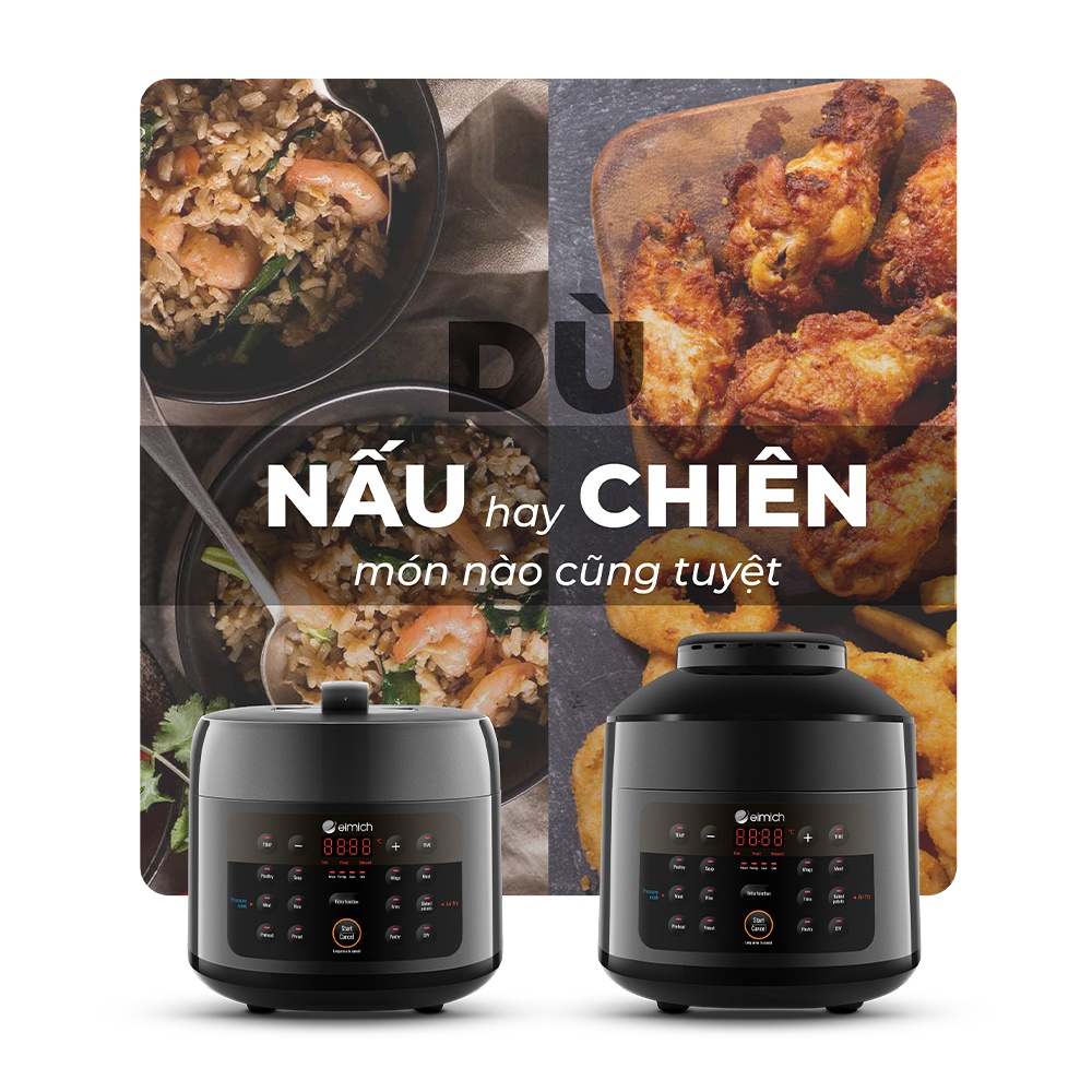 Nồi áp suất giờ tích hợp cả nồi chiên không dầu, đa năng lại cực hợp cho nhà chật - Ảnh 1. Nồi áp suất giờ tích hợp cả nồi chiên không dầu, đa năng lại cực hợp cho nhà chật - Ảnh 1.