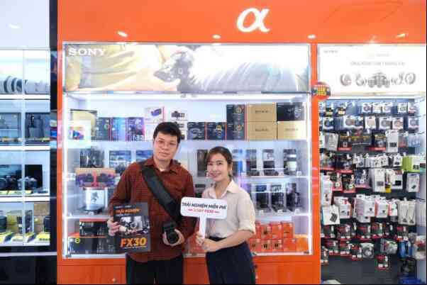 Chương trình trải nghiệm miễn phí Sony FX30 thành công rực rỡ - Ảnh 1. Chương trình trải nghiệm miễn phí Sony FX30 thành công rực rỡ - Ảnh 1.