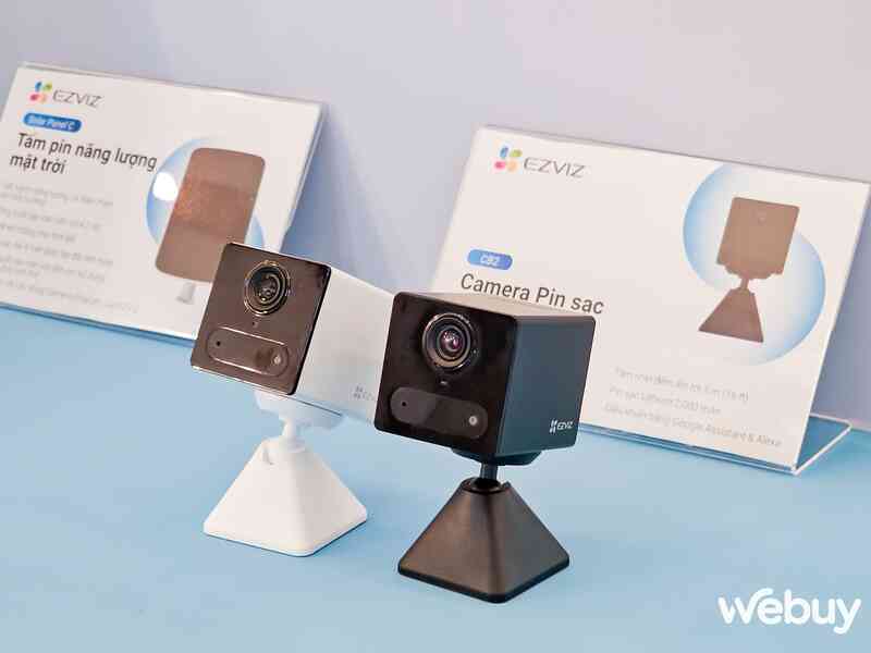 EZVIZ ra mắt loạt sản phẩm mới: Camera giám sát tích hợp 4G, Robot hút bụi tự động, cây lau nhà thông minh cùng nhiều thiết bị quản lý Smarthome khác