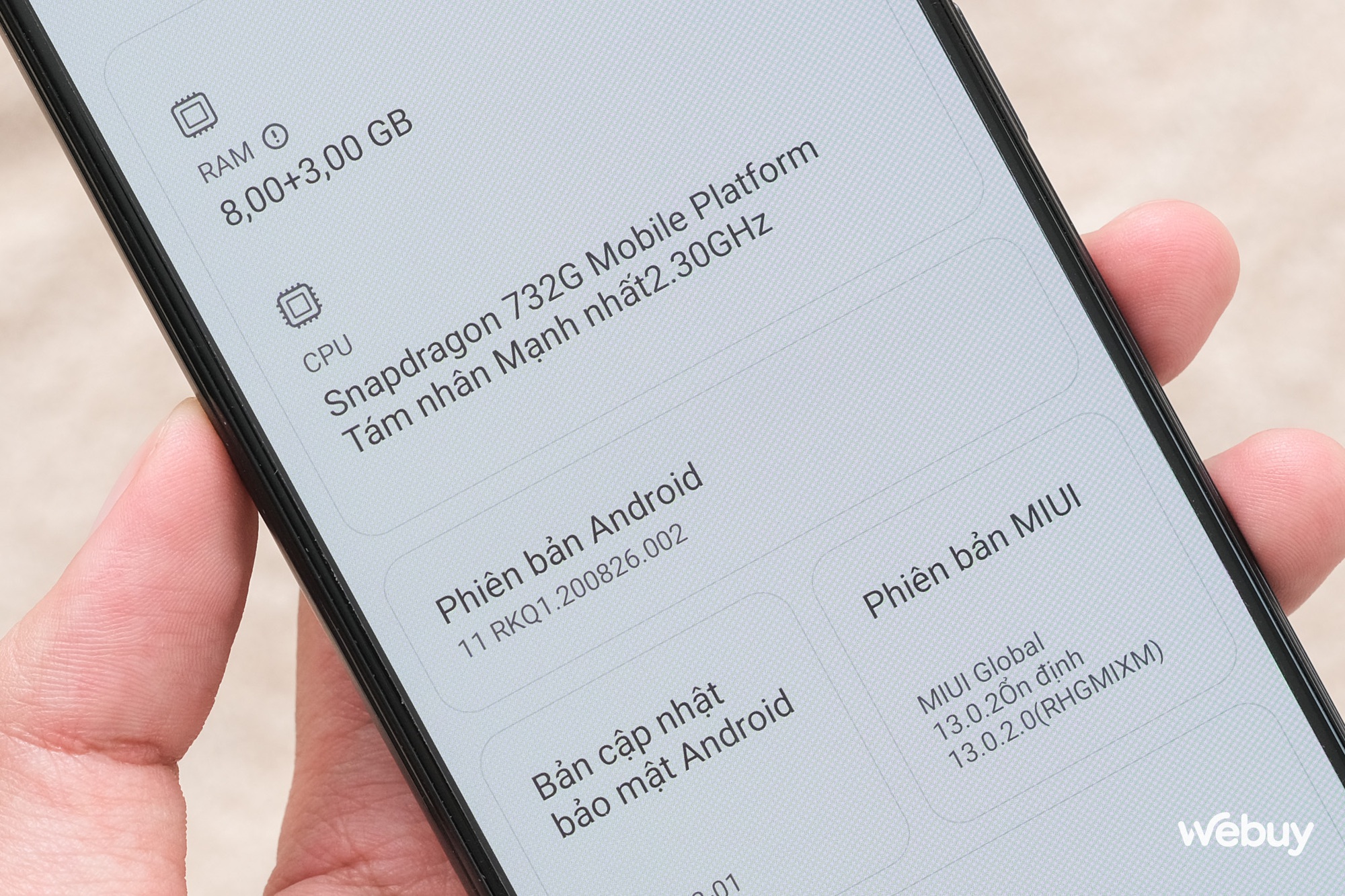 Trên tay smartphone Xiaomi siêu "dị" mới ra mắt: Năm 2023 vẫn dùng Android 11, chip Snapdragon đầu 7 của 3 năm trước, giá 7,19 triệu đồng - Ảnh 15. Trên tay smartphone Xiaomi siêu "dị" mới ra mắt: Năm 2023 vẫn dùng Android 11, chip Snapdragon đầu 7 của 3 năm trước, giá 7,19 triệu đồng - Ảnh 15.