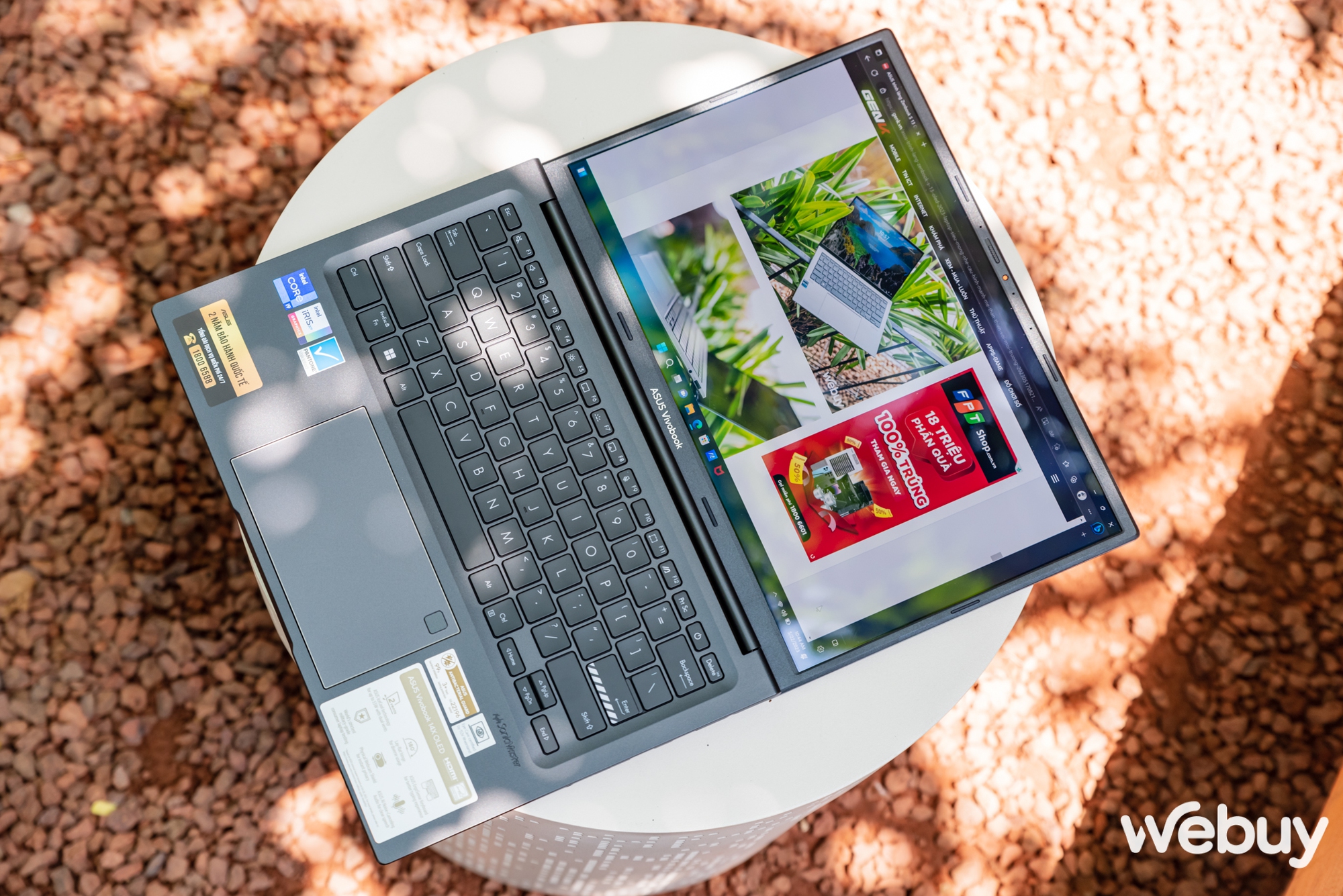 Trên tay ASUS Vivobook 14X OLED 2023: Thiết kế giữ nét tối giản, màn hình đẹp, thêm nhiều tùy chọn cấu hình - Ảnh 8. Trên tay ASUS Vivobook 14X OLED 2023: Thiết kế giữ nét tối giản, màn hình đẹp, thêm nhiều tùy chọn cấu hình - Ảnh 8.