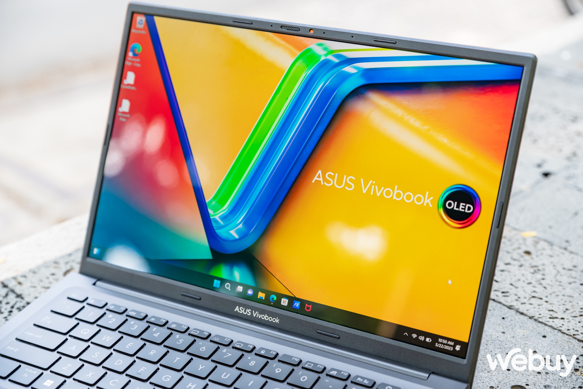 Trên tay ASUS Vivobook 14X OLED 2023: Thiết kế giữ nét tối giản, màn hình đẹp, thêm nhiều tùy chọn cấu hình - Ảnh 9. Trên tay ASUS Vivobook 14X OLED 2023: Thiết kế giữ nét tối giản, màn hình đẹp, thêm nhiều tùy chọn cấu hình - Ảnh 9.