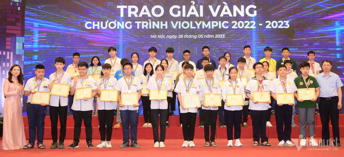 Sân chơi công nghệ Violympic giúp học sinh củng cố kiến thức Toán, Vật lý