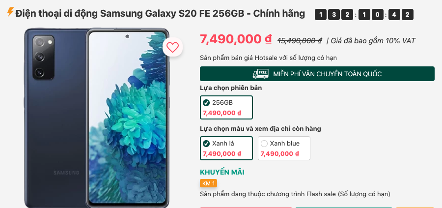Từng có giá cả chục triệu, siêu phẩm này của Samsung nay chỉ còn hơn 7 triệu: Chip Snapdragon đầu 8, đầy đủ công nghệ cao cấp, máy mới 100% - Ảnh 2.