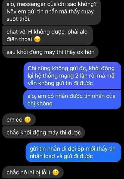 Ứng dụng Messenger gặp lỗi, nhiều người dùng Facebook không thể gửi tin nhắn