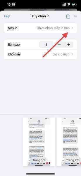Cách in tin nhắn văn bản từ iPhone - Ảnh 5.
