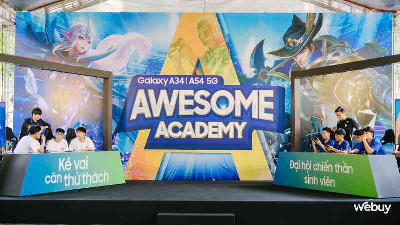 Theo chân các bạn sinh viên trải nghiệm sự kiện Awesome Academy mùa hai