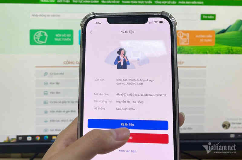 Cấp miễn phí chữ ký số cá nhân cho người dân Hà Nội tại bộ phận một cửa