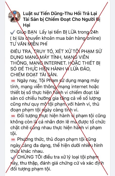 Cảnh báo chiêu lừa đảo mới: Mạo danh công an kích hoạt tài khoản định danh điện tử
