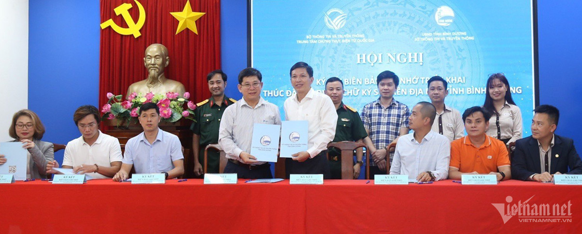 Cấp miễn phí chữ ký số cá nhân cho người dân Bình Dương