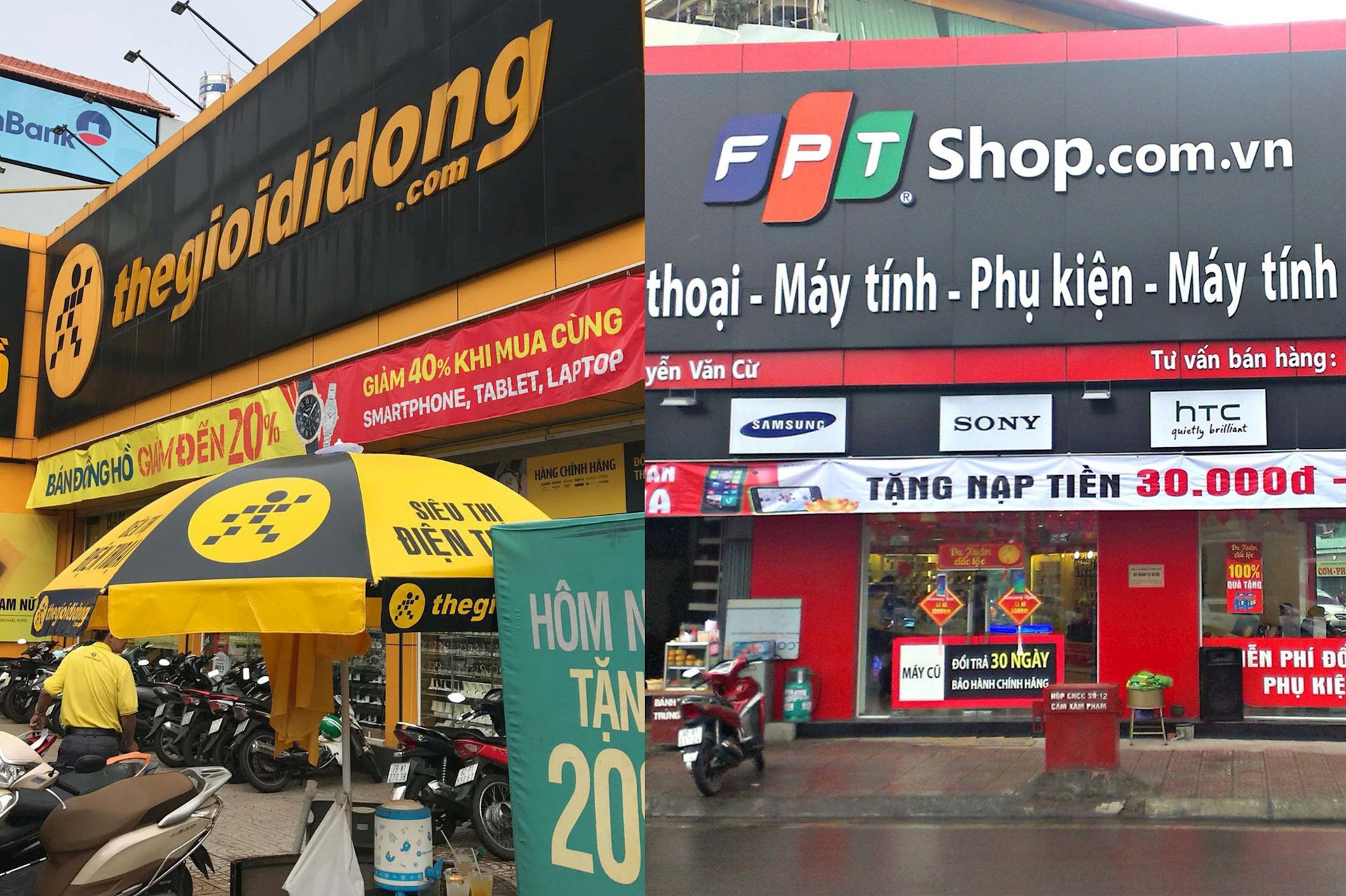 Đây là những động thái đầu tiên của FPT Shop trước chiến lược "độc quyền" từ Thế Giới Di động