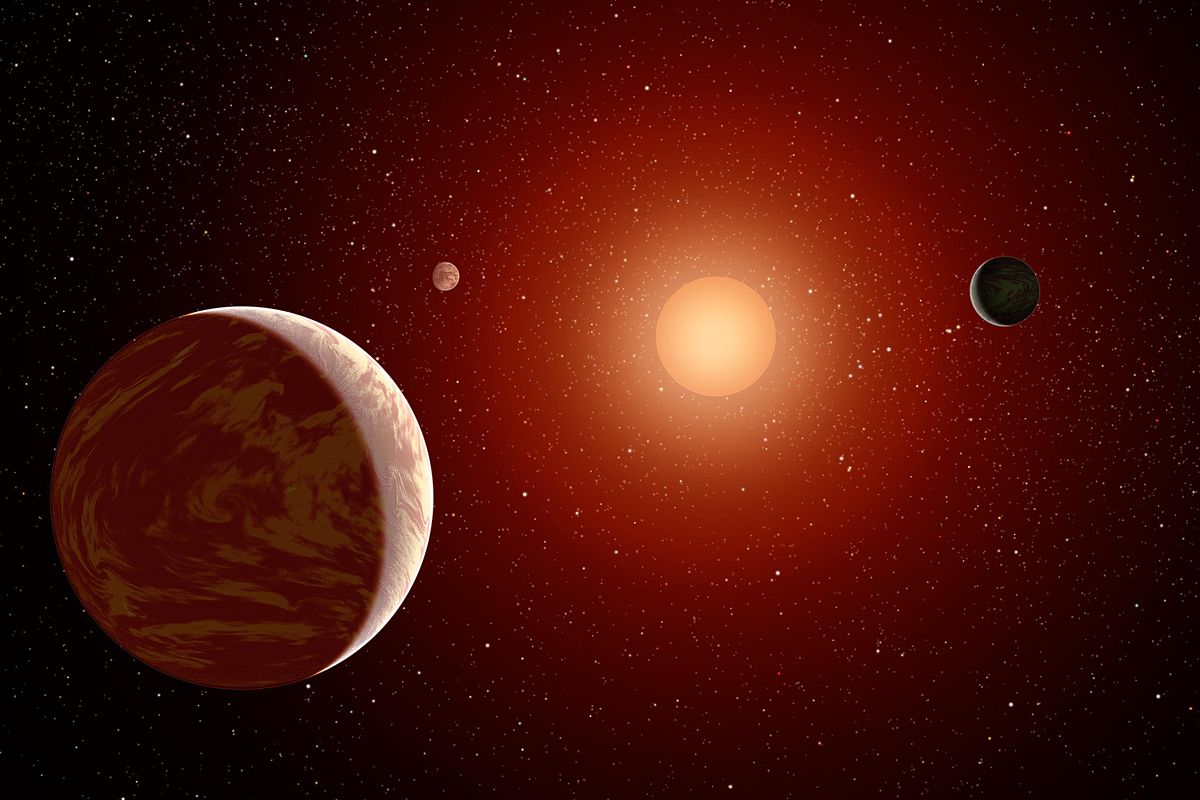 Điều gì sẽ xảy ra nếu một ngôi sao lùn đỏ như Gliese 581 di chuyển đến Hệ Mặt Trời? - Ảnh 3. Điều gì sẽ xảy ra nếu một ngôi sao lùn đỏ như Gliese 581 di chuyển đến Hệ Mặt Trời? - Ảnh 3.