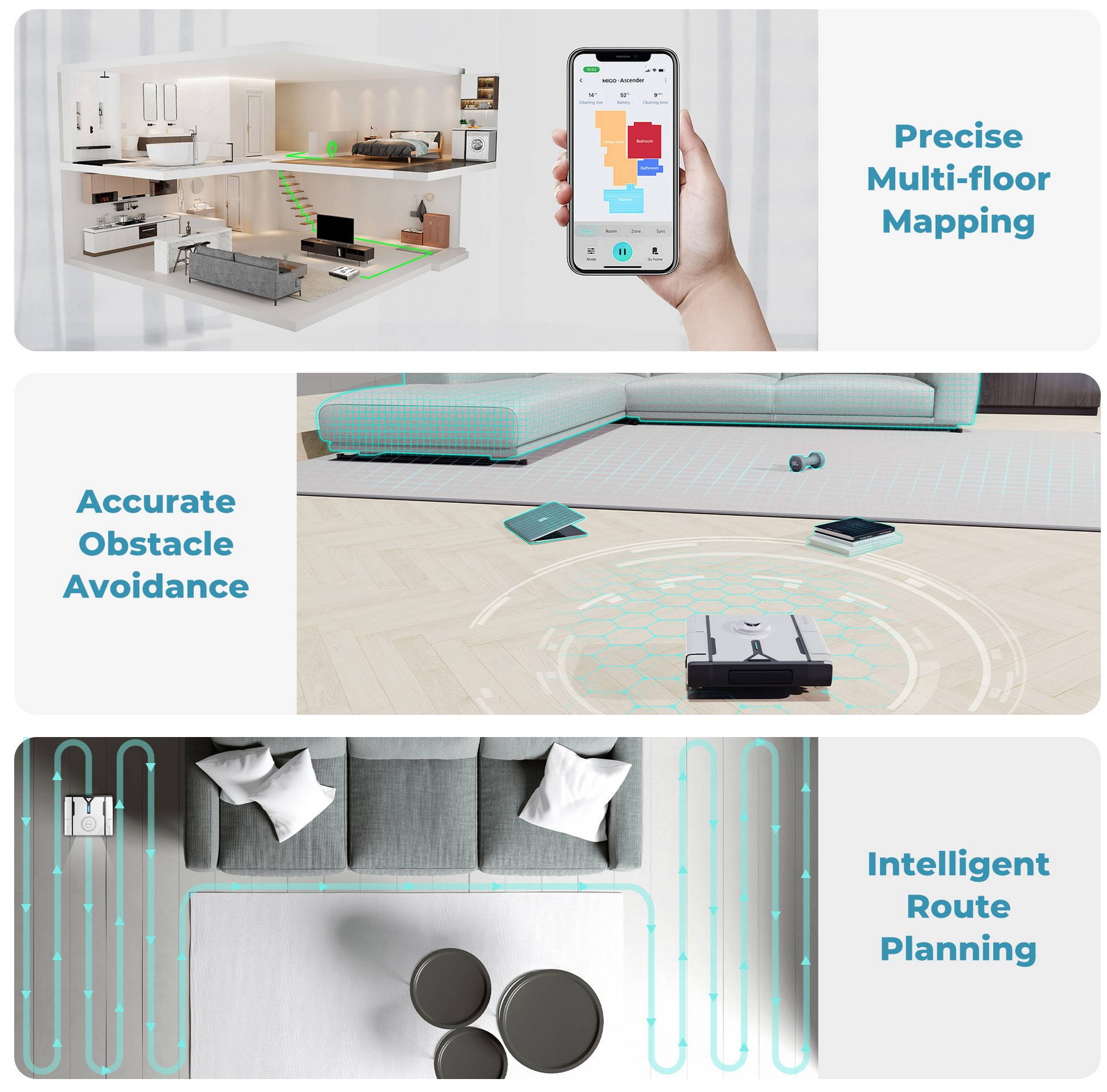 Robot hút bụi đã biết leo cầu thang, bò ngang như cua, đặt sớm sẽ được giảm còn… 999 USD - Ảnh 4. Robot hút bụi đã biết leo cầu thang, bò ngang như cua, đặt sớm sẽ được giảm còn… 999 USD - Ảnh 4.