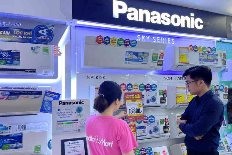 Panasonic tăng cường sản xuất máy điều hòa tại Nhật Bản