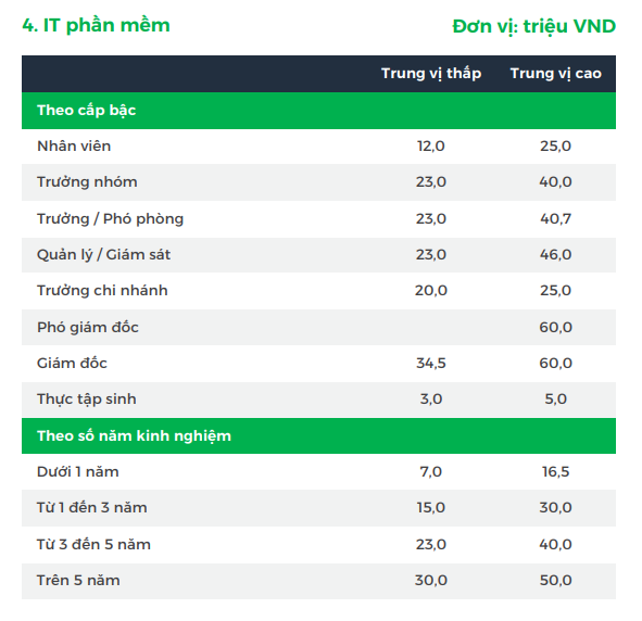 Hé lộ mức lương ngành CNTT, IT phần mềm: Có vị trí lên đến hơn 140 triệu đồng/tháng - Ảnh 1. Hé lộ mức lương ngành CNTT, IT phần mềm: Có vị trí lên đến hơn 140 triệu đồng/tháng - Ảnh 1.