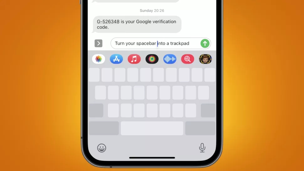 Thủ thuật độc đáo ít người biết trên iPhone: Biến phím cách thành bàn di chuột như trên máy tính - Ảnh 3. Thủ thuật độc đáo ít người biết trên iPhone: Biến phím cách thành bàn di chuột như trên máy tính - Ảnh 3.