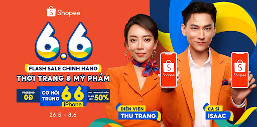 Săn sale dễ như trở bàn tay với bạt ngàn ưu đãi tại 6.6 Flash Salse Chính Hãng trên Shopee
