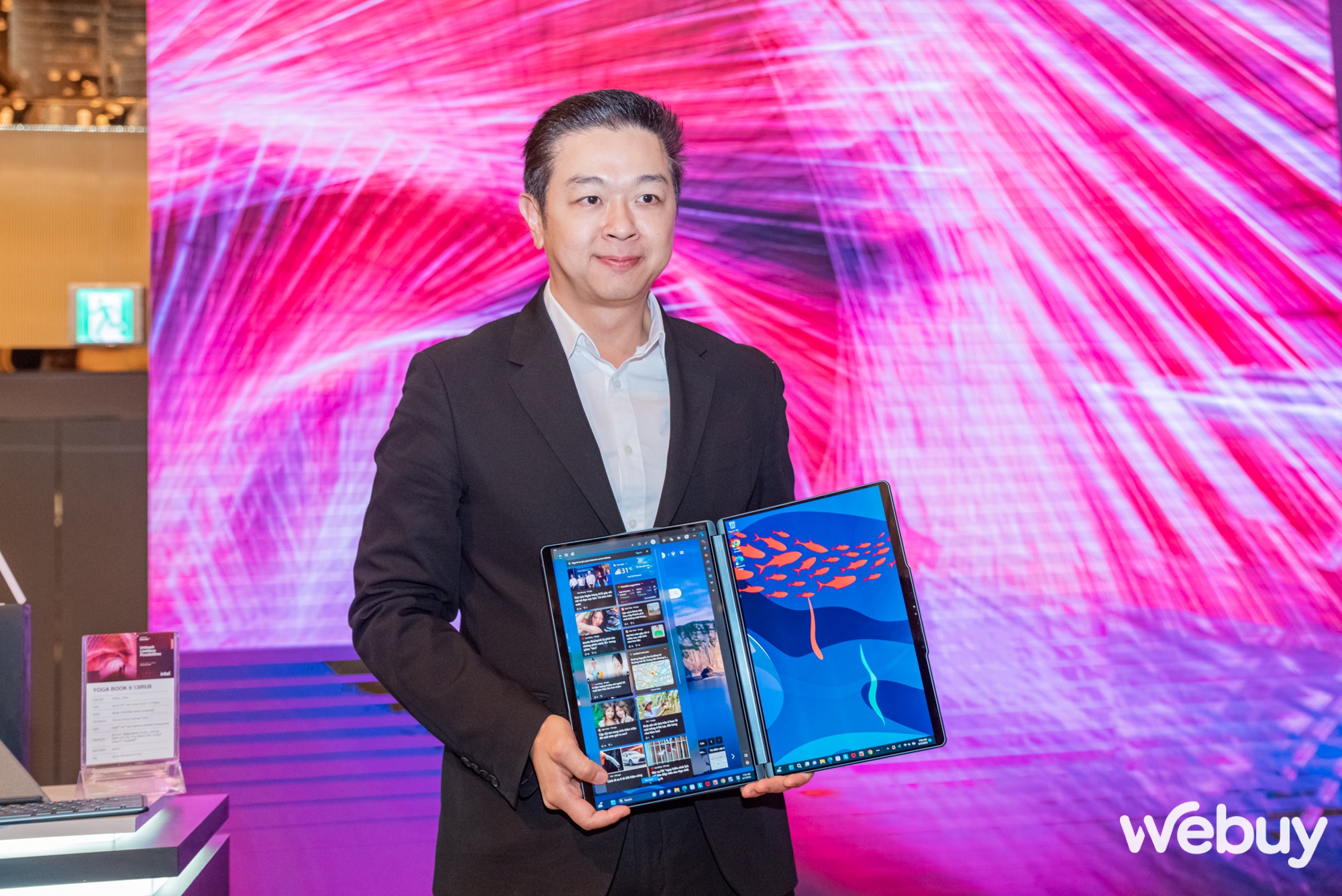 Lenovo công bố laptop gaming “phổ thông”, Yoga Book màn hình kép OLED, cùng nhiều thay đổi trên các dòng sản phẩm năm 2023 - Ảnh 7. Lenovo công bố laptop gaming “phổ thông”, Yoga Book màn hình kép OLED, cùng nhiều thay đổi trên các dòng sản phẩm năm 2023 - Ảnh 7.