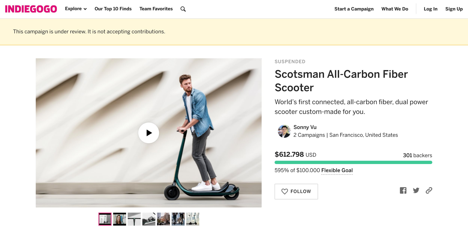 Ngoài xe đạp nguyên khối carbon, doanh nhân Sonny Vũ còn làm dự án xe scooter in 3D đầu tiên trên thế giới: Gọi hơn 2,3 tỷ đồng chỉ trong 11 phút, nhưng có thể dừng phát triển - Ảnh 3.