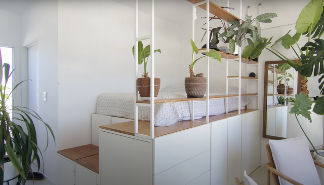Kiến trúc sư cải tạo nhà đi thuê 28m2: Không gian xanh mướt, thiết kế quá khéo léo - Ảnh 8. Kiến trúc sư cải tạo nhà đi thuê 28m2: Không gian xanh mướt, thiết kế quá khéo léo - Ảnh 8.