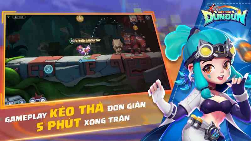 Biệt Đội Đùn Đùn - tựa game dành cho người chơi yêu thích phiêu lưu