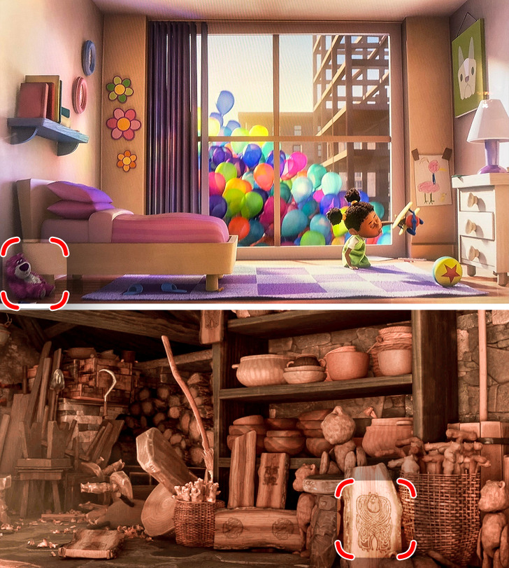 8 chi tiết khó tin trong Disney và Pixar mà những fan cứng tinh tế nhất cũng khó có thể nhận ra - Ảnh 2. 8 chi tiết khó tin trong Disney và Pixar mà những fan cứng tinh tế nhất cũng khó có thể nhận ra - Ảnh 2.
