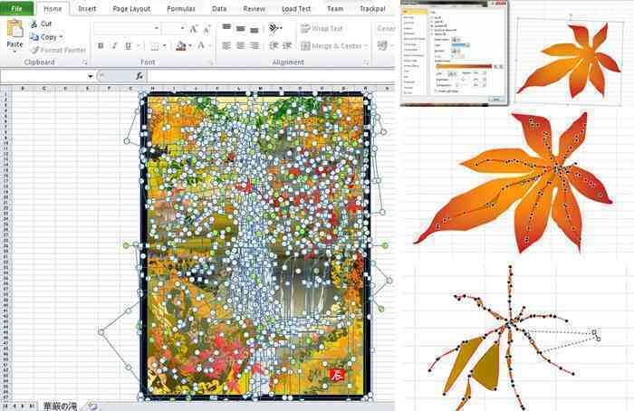 Cụ ông 80 tuổi dùng phần mềm bảng tính Microsoft Excel để vẽ tranh, kết quả khiến thế giới ngỡ ngàng - Ảnh 2. Cụ ông 80 tuổi dùng phần mềm bảng tính Microsoft Excel để vẽ tranh, kết quả khiến thế giới ngỡ ngàng - Ảnh 2.