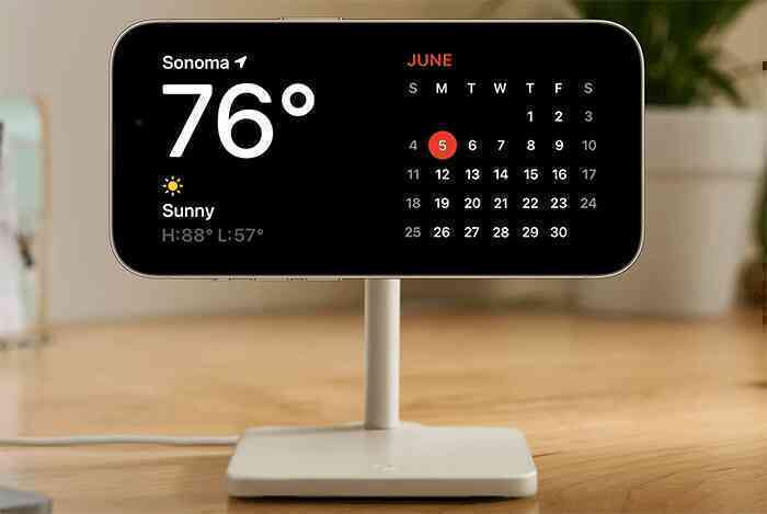 iOS 17 có màn hình chờ mới rất hay nhưng phải thêm phụ kiện này mới đẹp sang được như quảng cáo - Ảnh 2.
